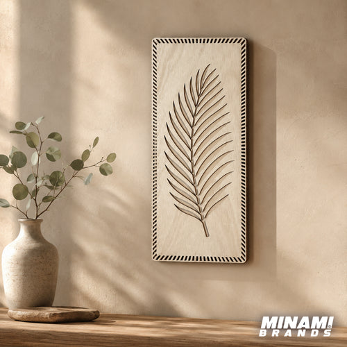 Palm Fan Wall Art Panel - Tropical Canopy Lineup