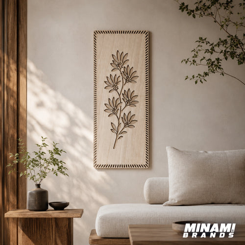 Litsea Japonica Wall Art Panel - Tropical Canopy Lineup