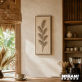 Palm Tree with 7 Fans Wall Art Panel - Tropical Canopy Lineup