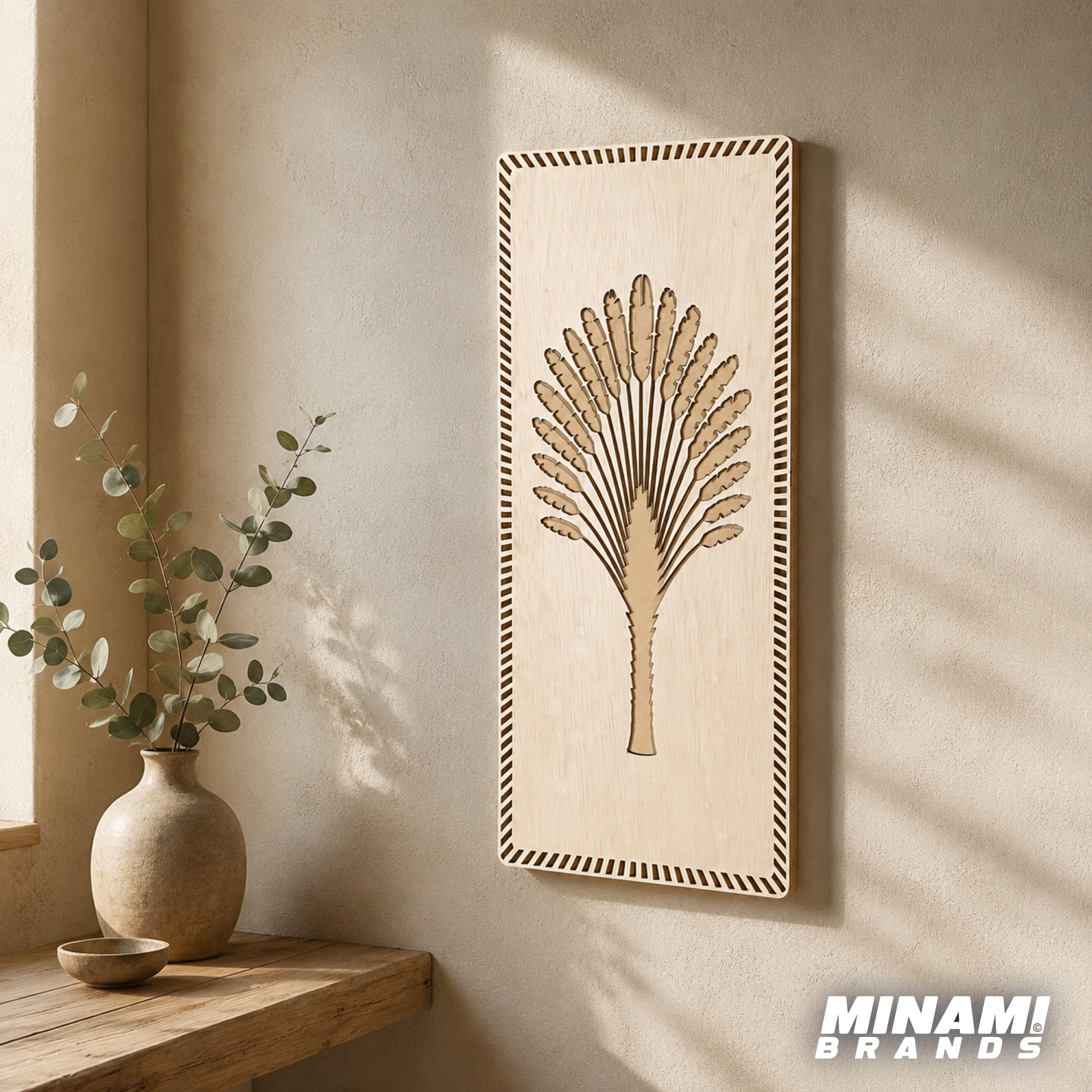Ravenala Madagascariensis Wall Art Panel - Tropical Canopy Lineup