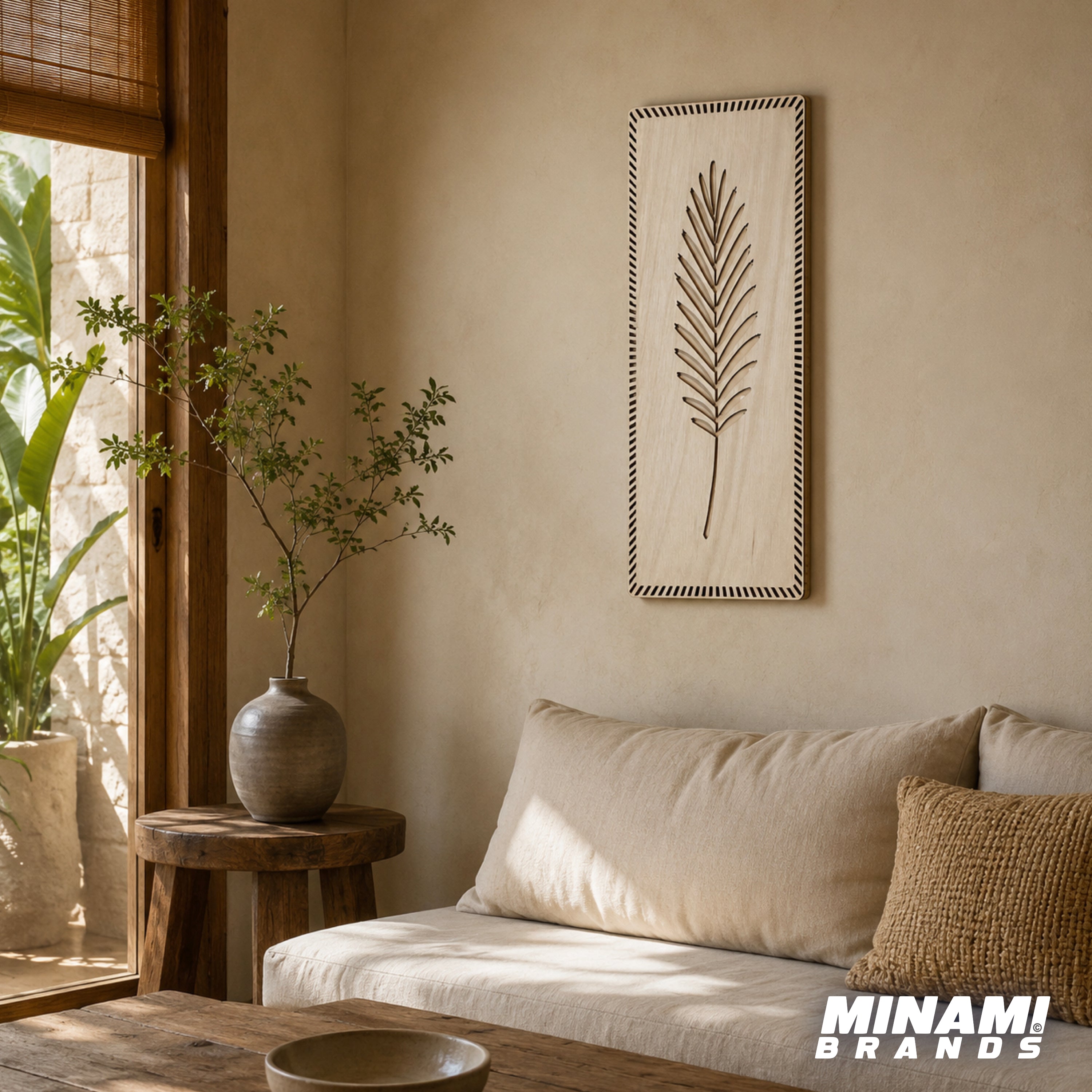 Rhapis Excelsa Wall Art Panel - Tropical Canopy Lineup