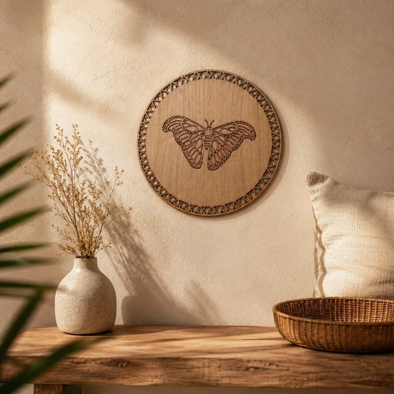 Atlas Moth Silhouette Panel – MINAMI Brands Rainforest Collection