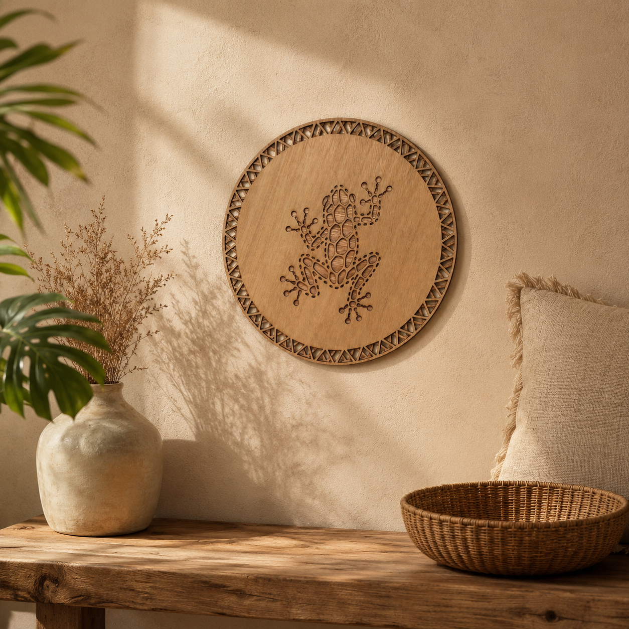 Tree Frog Silhouette Panel – MINAMI Brands Rainforest Collection
