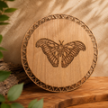 Atlas Moth Silhouette Panel – MINAMI Brands Rainforest Collection