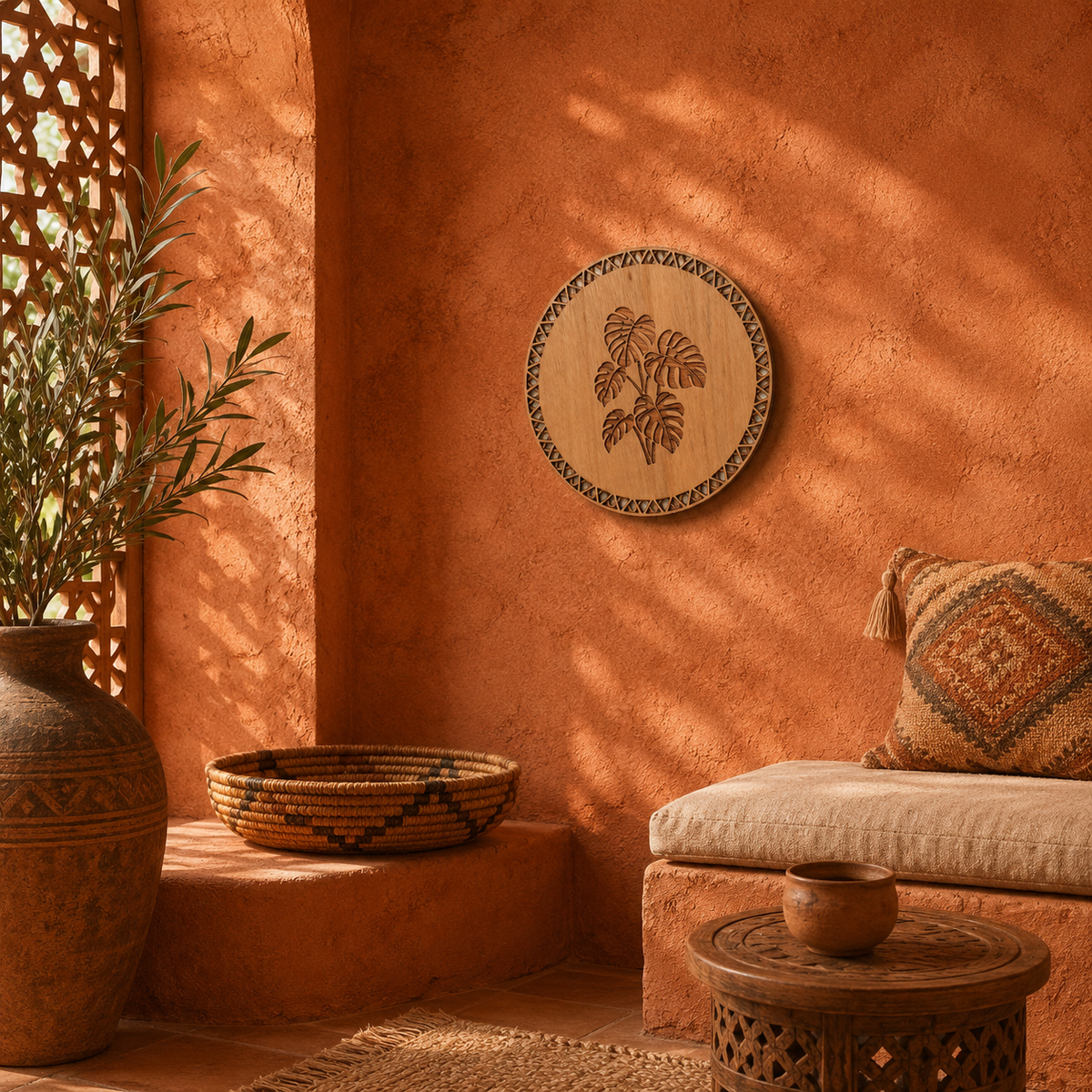 Monstera Silhouette Panel – MINAMI Brands Rainforest Collection