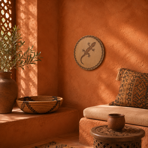 Gecko Silhouette Panel – MINAMI Brands Rainforest Collection